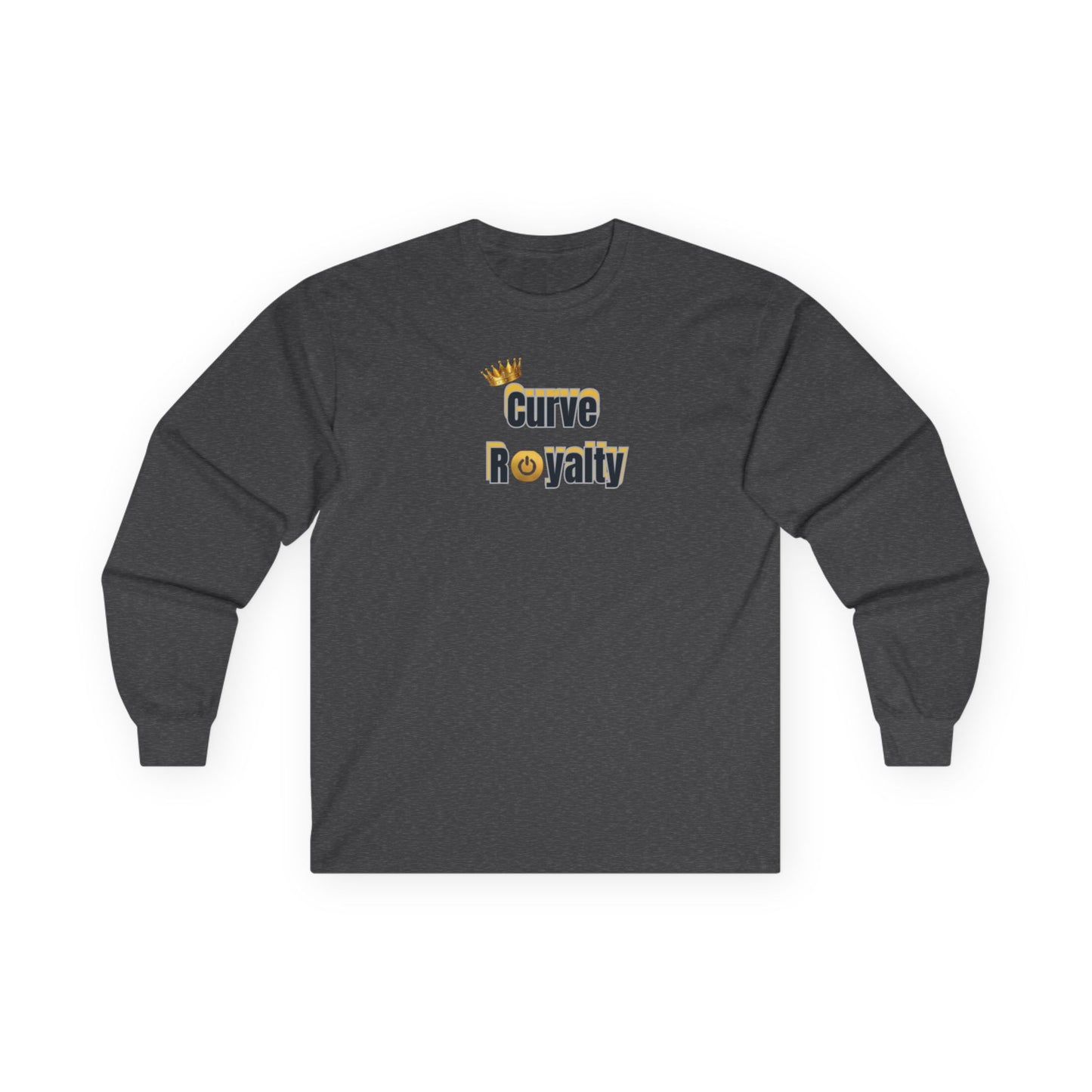 Curve Royalty Long Sleeve Tee — Empowering Plus-Size Pride Shirt