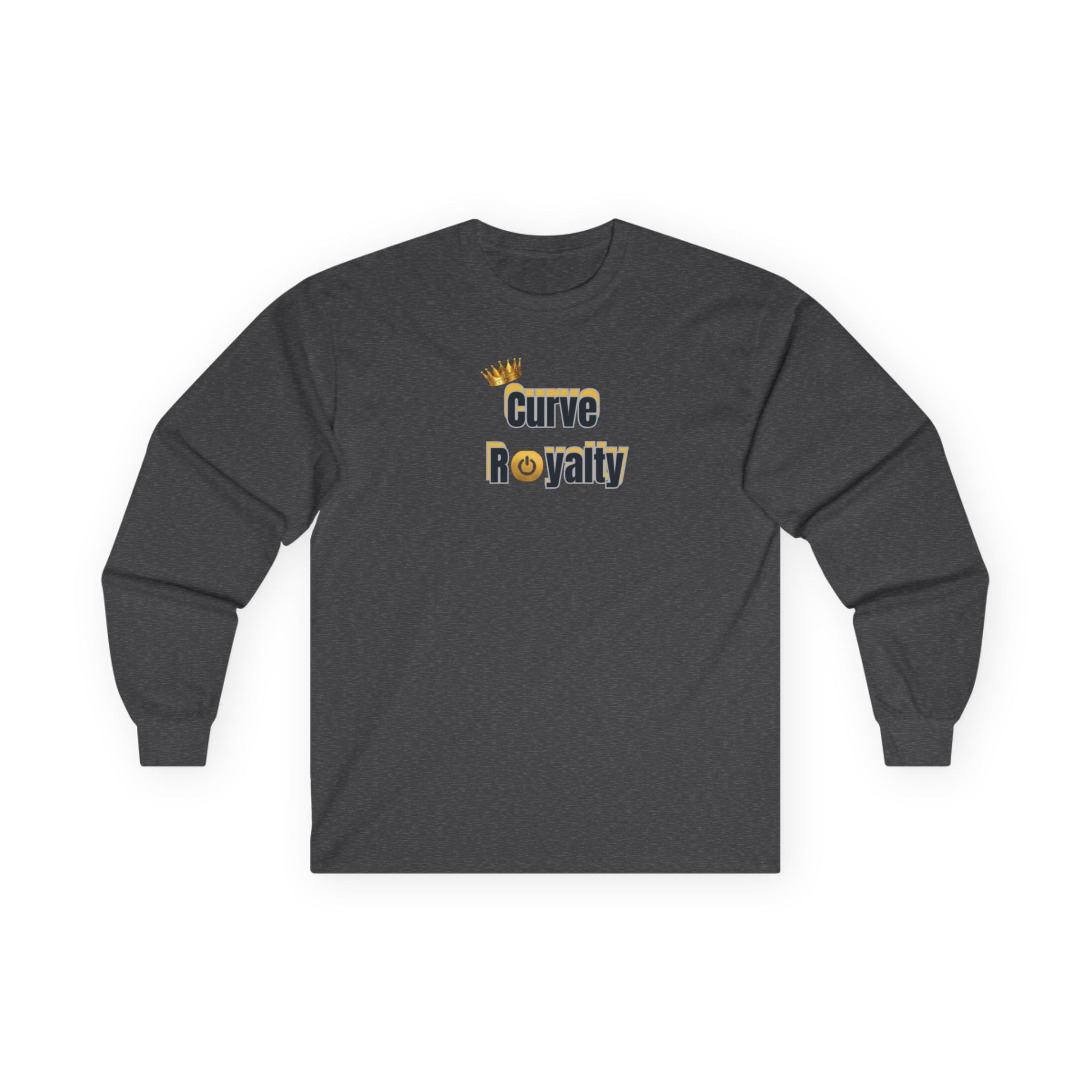 Curve Royalty Long Sleeve Tee — Empowering Plus-Size Pride Shirt