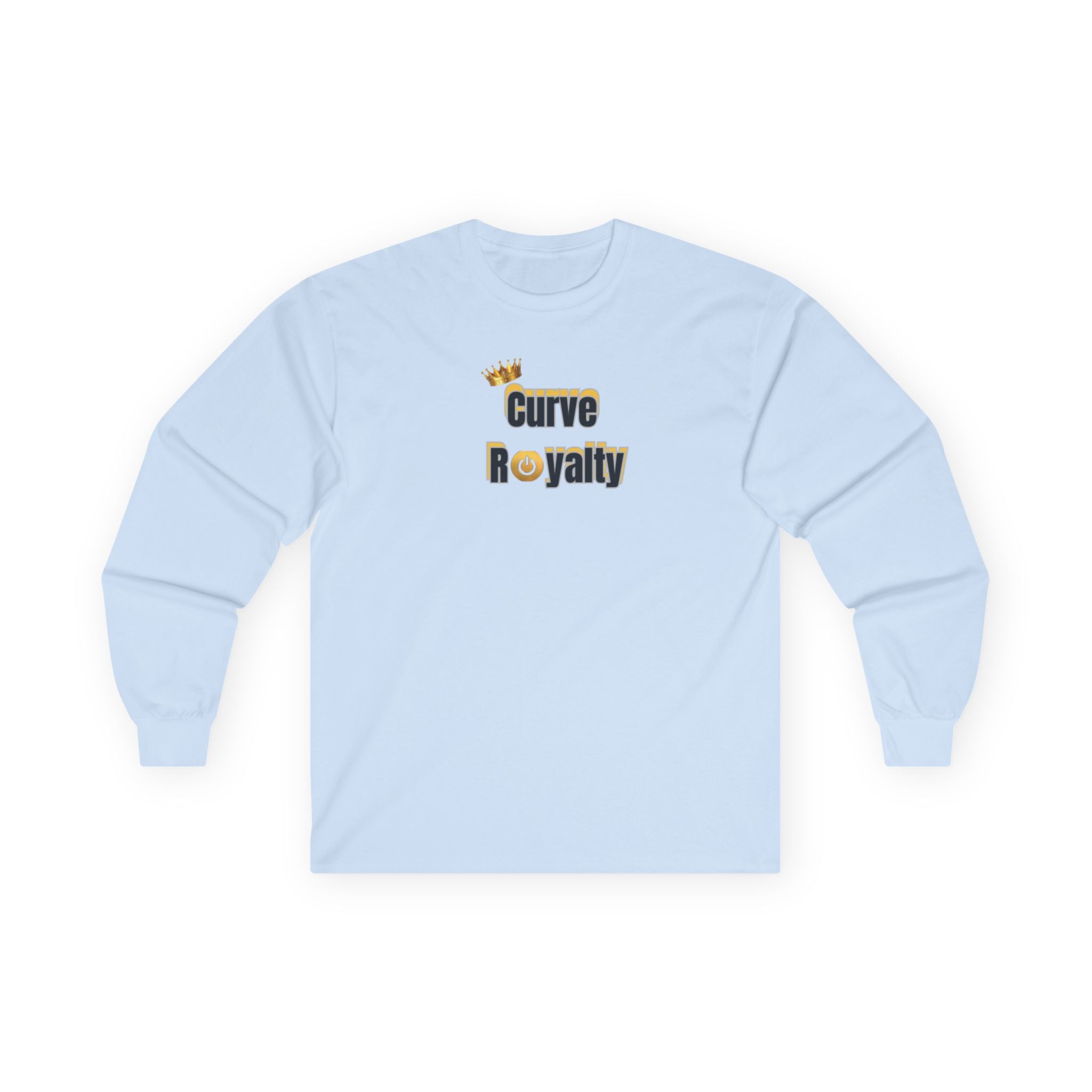 Curve Royalty Long Sleeve Tee — Empowering Plus-Size Pride Shirt