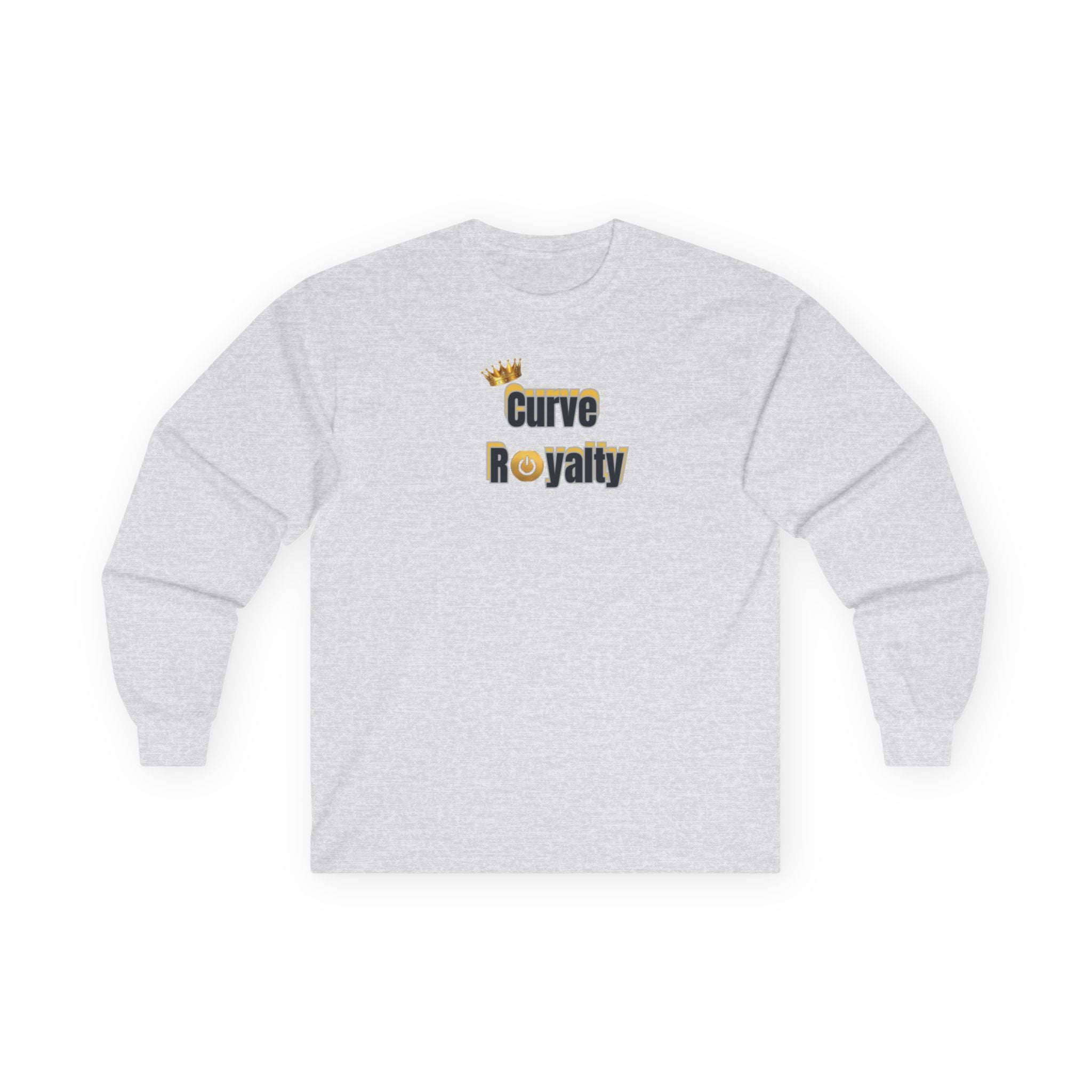 Curve Royalty Long Sleeve Tee — Empowering Plus-Size Pride Shirt