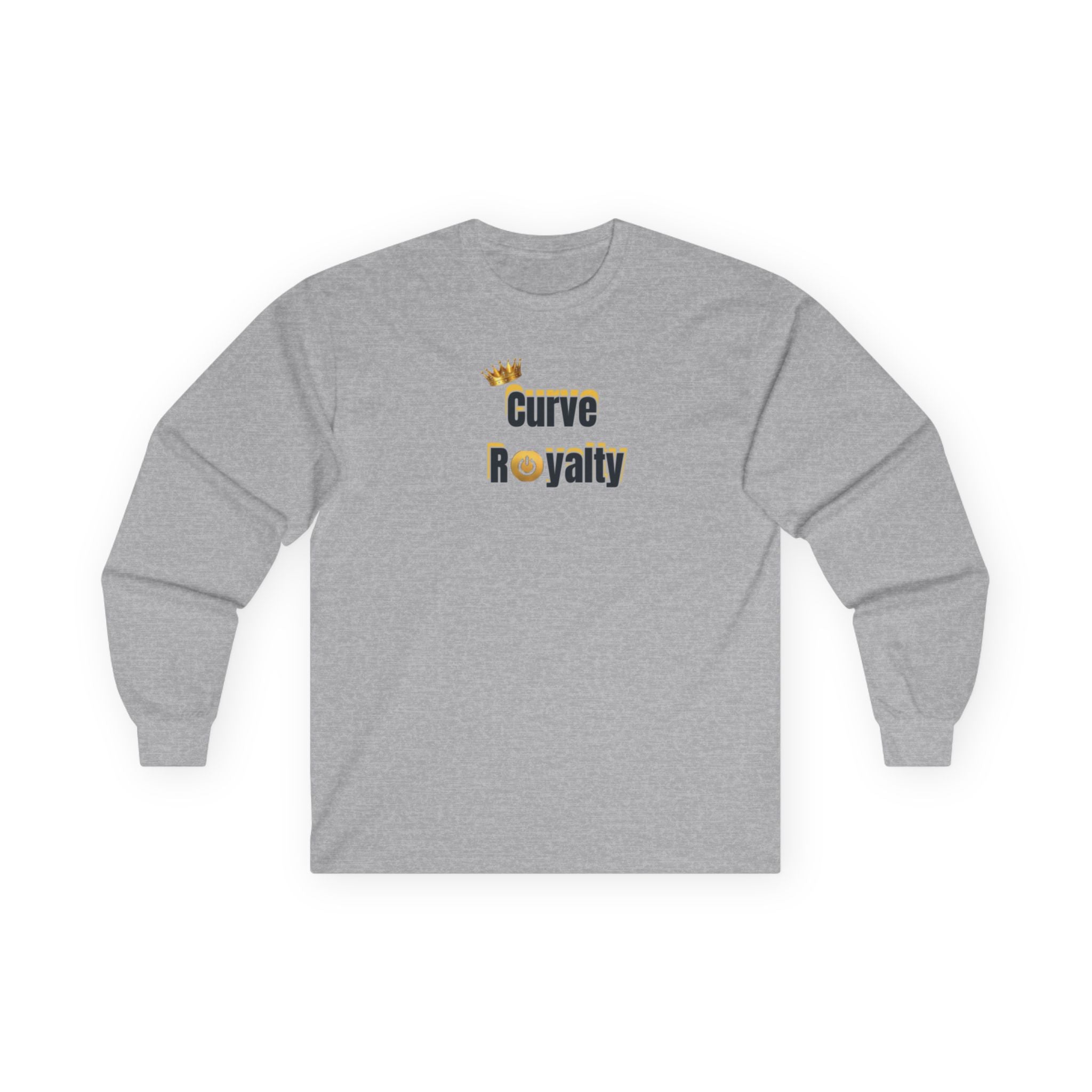 Curve Royalty Long Sleeve Tee — Empowering Plus-Size Pride Shirt